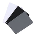 thumbnail image 4 of Grey Card White Balance Card 18% Exposure Photography Card Custom Calibration Camera Checker Video, DSLR & Film, Digital Exposure Color Balance Card Set, Gray White Black 8.5x5.4cm, 4 of 7