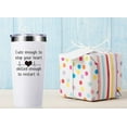 thumbnail image 3 of Cute Enough to Stop Your Heart Skilled Enough to Restart It 20 OZ Tumbler.Appreciation Doctor Nurse Gifts.Birthday,Christmas,Medical Nursing Graduation Gifts for Medical Worker Travel Mug(Black), 3 of 6