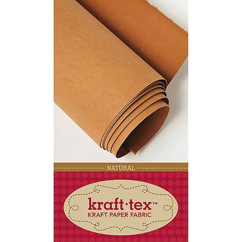 Kraft, Tex Kraft Paper Fabric, Natural, 19" x 10.5 yd