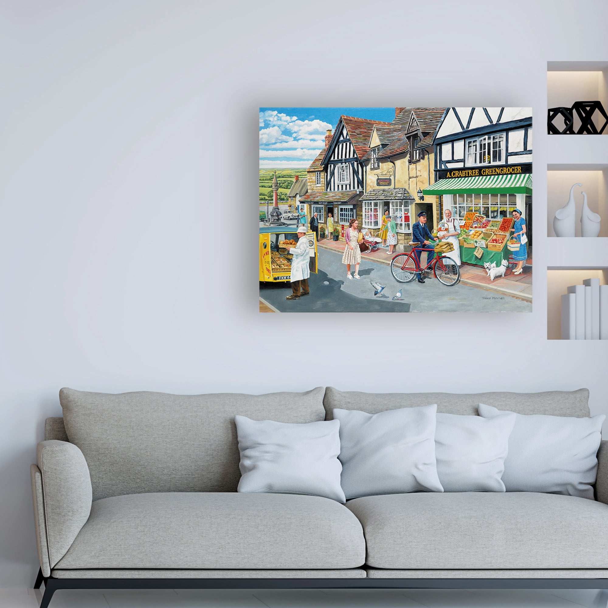Trademark Fine Art 'Letters For The Greengrocer' Canvas Art by Trevor Mitchell