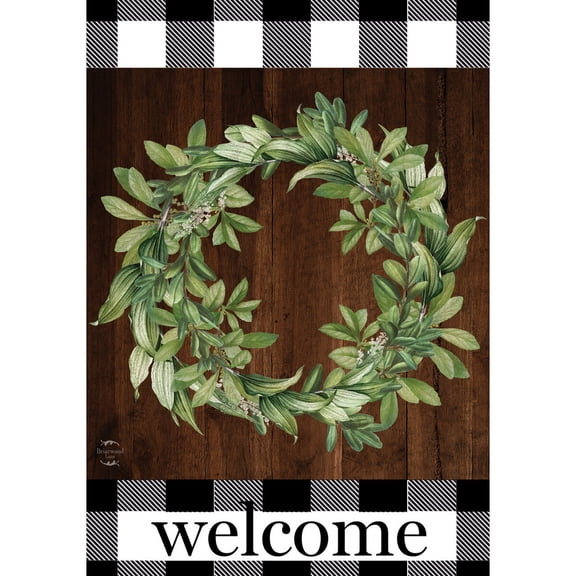Briarwood Lane Spring Garden Flag 12x18 For Outdoor Farmhouse Wreath Welcome For Spring Garden Flag Flags For Outside