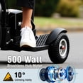 thumbnail image 4 of TOXOZERS 500W Electric Trike,3-Wheel Electric Scooter for Adults & Seniors with Removable Seat, 20-25Miles Range, Adjustable Height, LED Light, 4 of 7