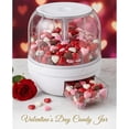 thumbnail image 2 of Osfvolr Valentine Candy Dispenser Gift Mini Gumball Vending Machine Grain Dispenser with Lid for Kids Classroom Party Home B, 2 of 7