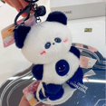 thumbnail image 4 of Llaveros de felpa de dibujos animados de animales de simulación, llavero de Panda Vocal, accesorios de tendencia para pareja, muñeca de oso de rana linda, juguete, 4 of 5