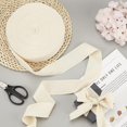 thumbnail image 6 of 54.68 Yards(50m)/Roll Cotton Tape Ribbons Herringbone Cotton Webbings 50mm Wide Flat Cotton Herringbone Cords, 6 of 8