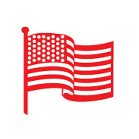 SHAPES ETC. Incentive Stamp - Flag