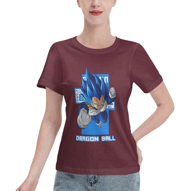 Women's Basic Short Sleeve T-Shirt Super Saiyan