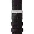 thumbnail image 3 of Morellato Pistoia Watch Strap - Black - 20mm - Chrome-plated Stainless Steel Buckle - PELLI PREZIOSE Collection, 3 of 8