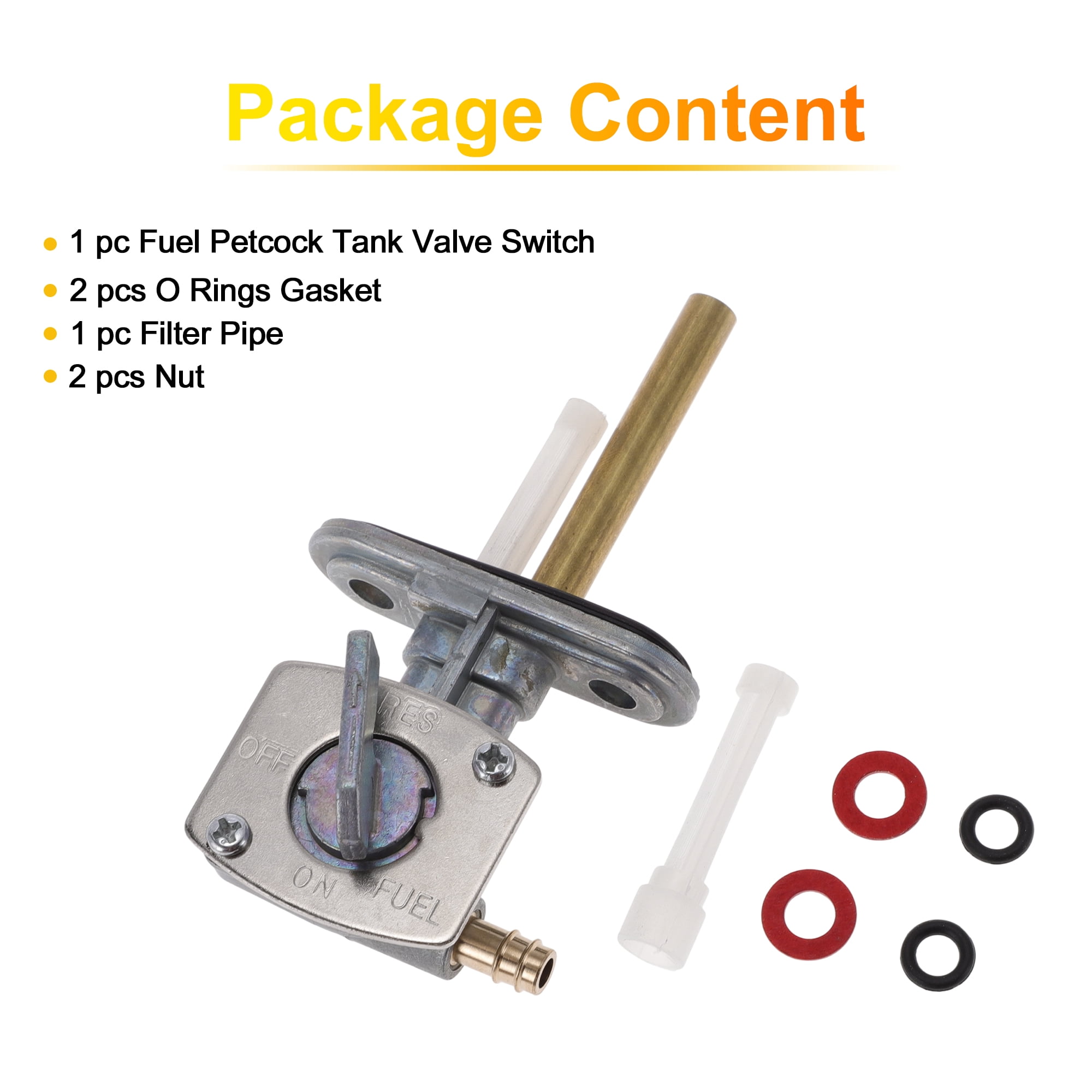 Unique Bargains ATV Fuel Valve Gas Tank Switch for Yamaha Bear Tracker 250 1999-2004