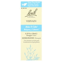 Bach Original Flower Remedies, Vervain, 0.35 fl oz (10 ml)