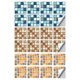 thumbnail image 3 of De Pegatinas 3D Para Azulejos, Pegatinas Decorativas Autoadhesivas Para Despegar Y Pegar, Decoración De Pared Para El Hogar, Papel Tapiz Extraíble Para El Hogar, La Cocina Y El Baño 10 Uds. Noticed HA040768-01, 3 of 6