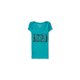 thumbnail image 1 of Aeropostale - Playera adornada con logo de lentejuelas para mujer, verde, extra pequeña Aeropostale  Camiseta adornada, 1 of 2