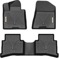 thumbnail image 1 of YITAMOTOR Floor Mats Compatible with 2017-2022 Kia Sportage / 2019-2021 Hyundai Tucson, Custom Fit Black TPE Floor Liners, 1st & 2nd Row All-Weather Protection, 1 of 8