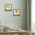 thumbnail image 4 of Great Art Now Fall Sunflowers by Tara Reed, 2 Piece Framed Art Set Each 13"W x 13"H, 4 of 4