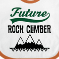 thumbnail image 4 of Inktastic Rock Climbing Future Climber Boys or Girls Baby Bib, 4 of 4