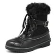 thumbnail image 1 of Dream Pairs Botas de nieve de invierno impermeables a media pantorrilla para mujer RIVER_3 Dream Pairs RIVER_3, 1 of 6