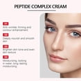 thumbnail image 3 of Crème Complexe de Peptides, Hydratant Visage Raffermissant Anti-Rides, Crème Hydratante Naturelle pour le Visage et le Cou, Rides Lisses, 3 of 4