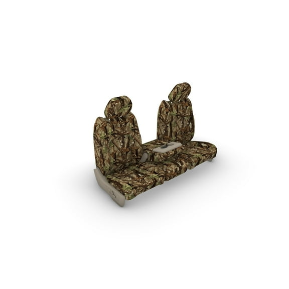 FD64 Ford F250-F550 Super Crew Camo, Endura, Front and Back, Seat Covers
