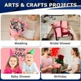 thumbnail image 6 of DAKINGS Kraft Paper Roll for Gift Wrapping, Banner Paper Roll 15"x 1181"(98') for Bulletin Board Arts & Crafts, Kraft Wrapping Paper for Moving Boxes Supplies, Craft Paper Roll 70GSM 50LB, 6 of 8