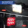 thumbnail image 6 of BN-LINK Bike Lights Front and Rear Set, USB Rechargeable 8+12 Modes Bicycle Lights, Waterproof Bike Lights Night Riding/Cycling, 6 of 7