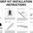 thumbnail image 3 of Grip de golf Winn Dri-Tac tamaño mediano azul marino, paquete de 9, 3 of 3