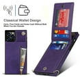 thumbnail image 4 of For Iphone 14 Pro Max Cross-Body Zipper Square Phone Case With Holder (Purple),iPhone 12, 4 of 6