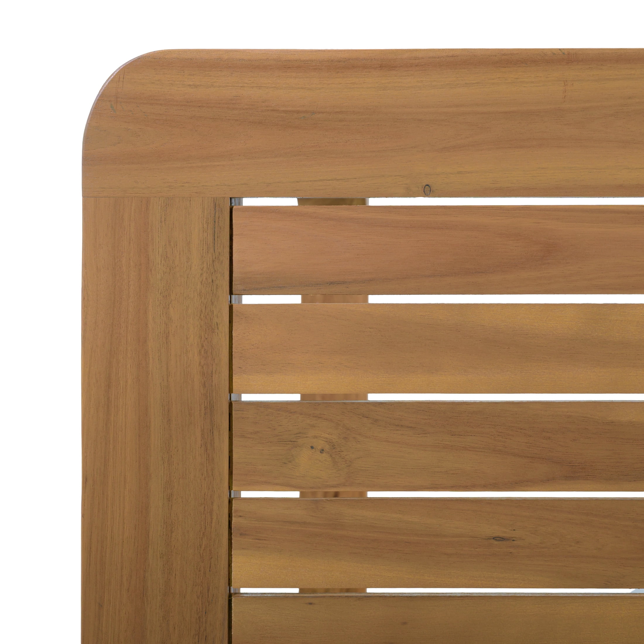 Christopher Knight Home 70.8" Minimalist Outdoor Acacia Wood Dining Table for 6-8 People, Light Teak