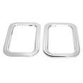 thumbnail image 3 of Fog Light Cover,2pcs Car Rear Bumper Rear Lamp Protector Fog Light Frame Rapid Response, 3 of 5