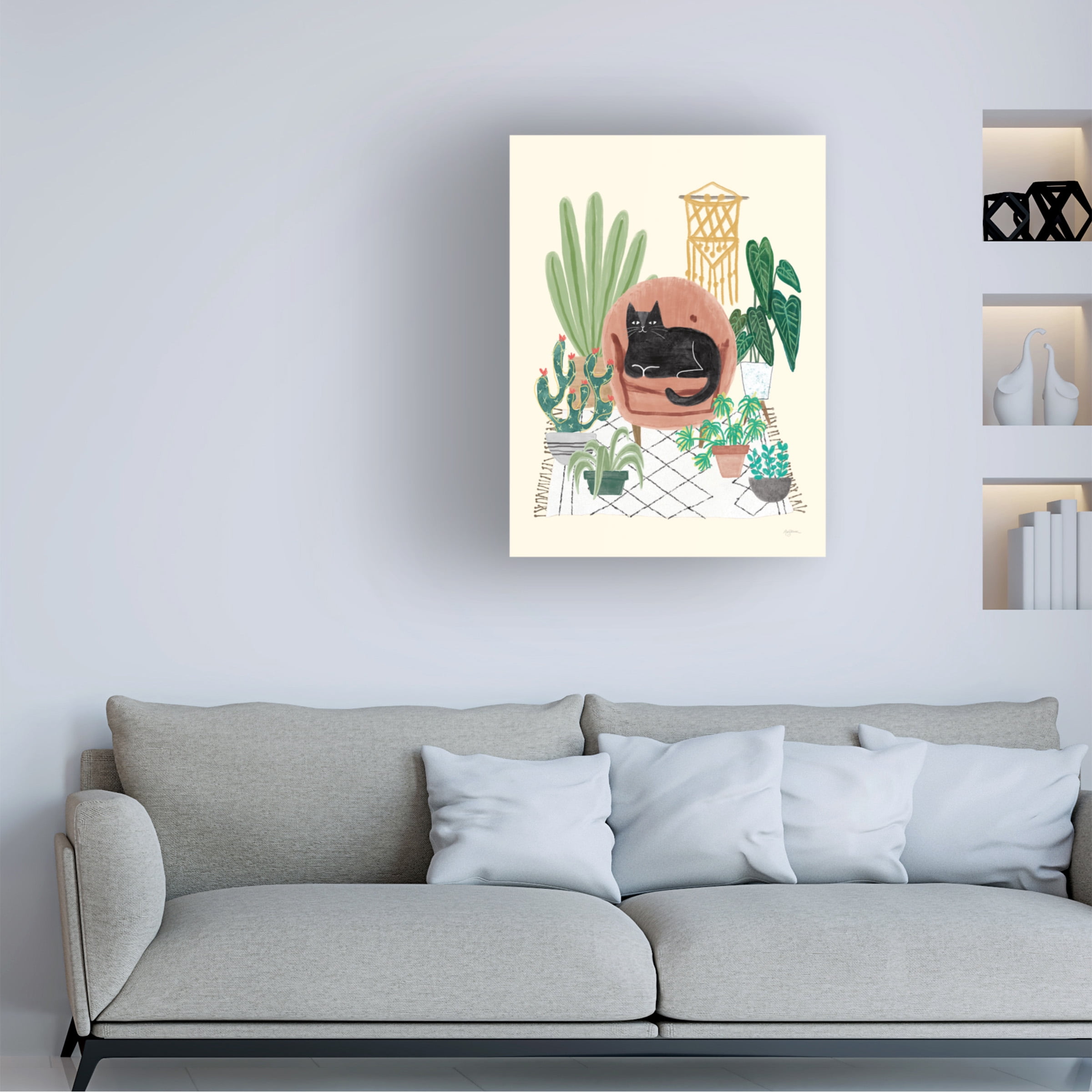 Mary Urban 'Urban Jungle III' Canvas Art