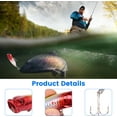 thumbnail image 5 of Fishing Tackle Advent Calendar 24 Days Fishing Lures Christmas Countdown Calendar Toys Creative Fishing Accessories Reusable Fishing Tackles Kit for Fishing Lovers Husband Xmas Gift, 5 of 9