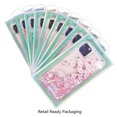 thumbnail image 2 of GSA Liquid Glitter Oh Deer Candy Case For iPhone 12, 12 Pro - Silver/Blue (6.1"), 2 of 8