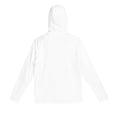 thumbnail image 7 of Men's Performance Fishing Hoodie Shirt - UPF 50+ Sun Protection Long Sleeve Thumbholes Shirts with Neck Gaiter Size 3XL White, 7 of 7