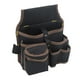 thumbnail image 1 of Bolsa de herramientas para electricistas, portaherramientas, cierre de llave, bolsa organizadora de herramientas con cadena y correa Café, 1 of 9