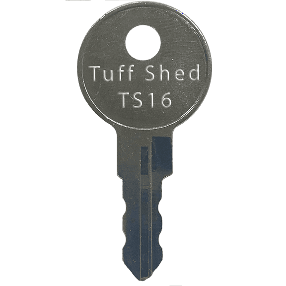 Tuff Shed TS16 Replacement Key