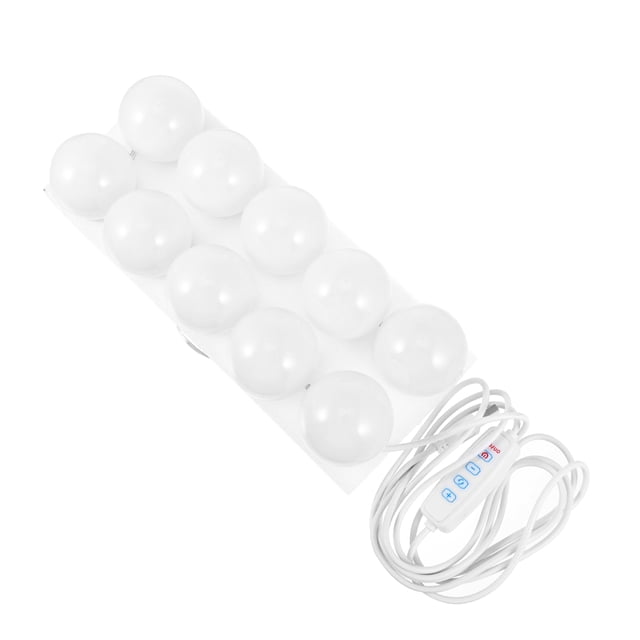WHAMVOX Lampes de Coiffeuse LED à Intensité Variable Ampoules LED Blanches Éclairage LED pour Usage Domestique 1 Ensemble
