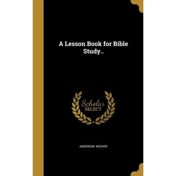 A Lesson Book for Bible Study.. (Hardcover)