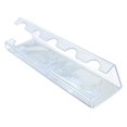 thumbnail image 2 of Soporte acrílico para cepillos de pelo, soporte para peines sin necesidad de taladrar, organizador transparente para cepillos y planchas de pelo en el, 2 of 9