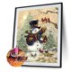 thumbnail image 1 of Cuadros Decorativos 5D diamante pintura cuadrado diamante muñeco de nieve y pájaro Ehuebsd Nuevos Originales, 1 of 9