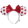 thumbnail image 1 of Diadema de orejas de Disney MickeyMinnie para adultos y niños, disfraz de orejas de sirena, Princesa, disfraz de Cosplay, regalo de Navidad, 1 of 4