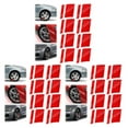 thumbnail image 4 of maskred 8x Red Durable Reflective Wheel Rim Decal Stripes For Car Tire Customization Weather-resistant 3Set, 4 of 6