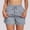*Gray, variant on ClodeEU Women's 2-in-1 Athletic Shorts,Drawstring Waist Workout Shorts with Liner and Pockets Black,Women's Plus L