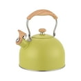 thumbnail image 1 of GROWTH TANK Whistling Kettle Portable with Handle 2.5L Tea Pot for Camping Kitchen Parties, 1 of 9
