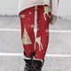 thumbnail image 4 of Puntoco Mujer Otoño e Invierno Moda Navidad Imprimir Slim Boots Pantalones Mujer Leggings Puntoco Puntoco-695, 4 of 6
