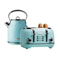 thumbnail image 1 of Haden Stainless Steel Retro Toaster & 1.7 Liter Stainless Steel Electric Kettle, 1 of 10