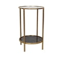 thumbnail image 1 of Mesa Lateral Kessa Muebles Danum Dorado 45 x 72 x 45 cm, 1 of 1
