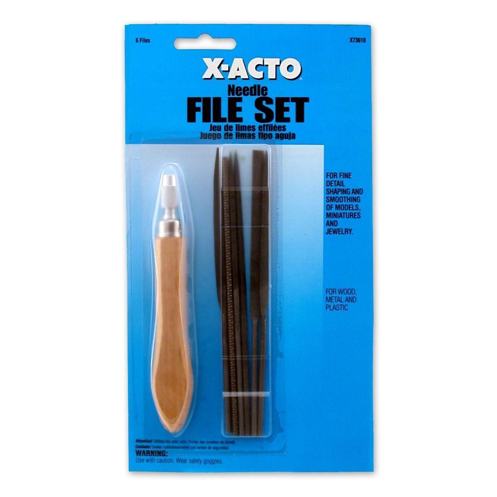 Elmers Corporation X73610 X-ACTO Needle File Set Carded for sale online 