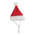 thumbnail image 1 of Dog Cat Santa Hats Pet Christmas Costume Accessory for Cats Puppy Small Dogs, 1 of 8