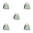 thumbnail image 1 of Bolso de hombro estilo chino Qarigey con cierre de flores Vintage de otoño Verde, 1 of 6