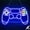 Blue, variant on Baseball Neon Sign LED Wall Decor, Dimmable USB Neon Light for Bedroom, Man Cave & Dorm, Multicolor Baseball Neon Sign, for Men, Boys & Baseball Fans