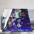thumbnail image 2 of Manta de franela cálida y acogedora con diseño de búhos para sala de estar, dormitorio, cama, sofá, coche, mantas de vellón para todas las estaciones, regalos para niños, adolescentes y adultos, 40 x, 2 of 8